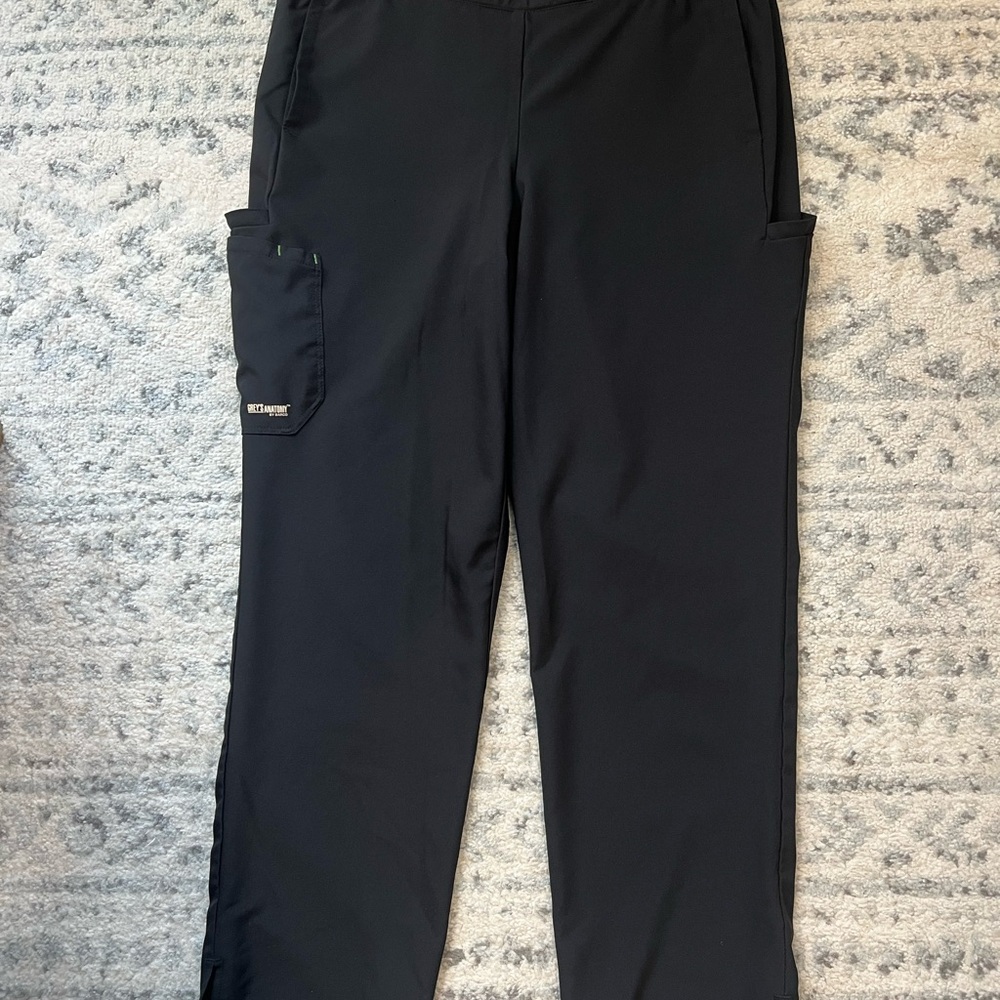 Women’s Grey’s Anatomy Black Scrub Bottoms